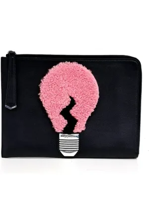 Fendi Dames, Pre-owned, Zwart, Maat: ONE Size Leer