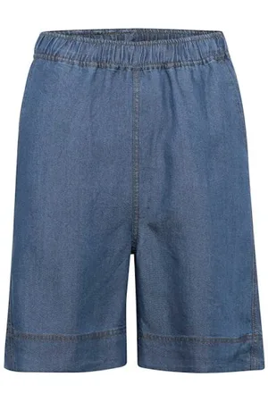 INWEAR Dames, Korte broeken, Blauw, Maat: L