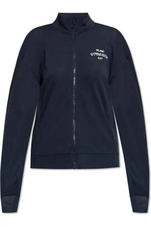 EA7 Dames, Sweatshirts & Hoodies, Blauw, Maat: XS Poliester