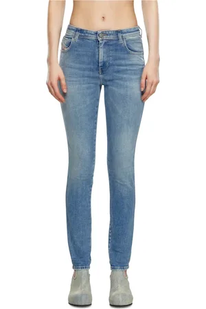 Diesel Dames, Jeans, Blauw, Maat: W25 Denim