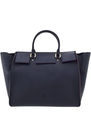 Carolina Herrera Dames, Tassen, Blauw, Maat: ONE Size Leer