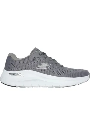 Skechers Heren, Schoenen, Grijs, Maat: 45 EU