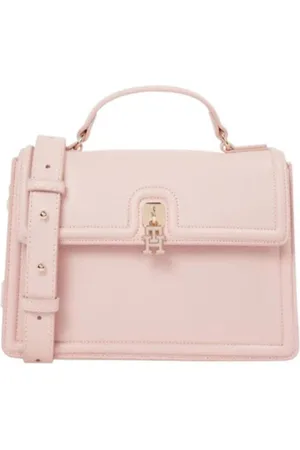 Tommy Hilfiger Dames, Tassen, Roze, Maat: ONE Size Leer