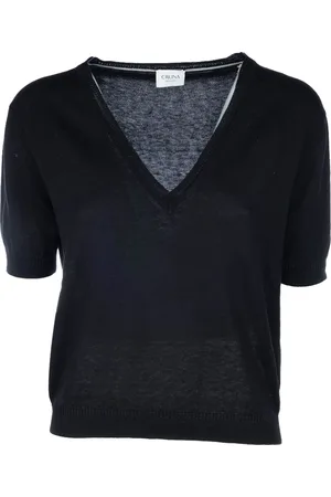CRUNA Dames, Truien, Zwart, Maat: S