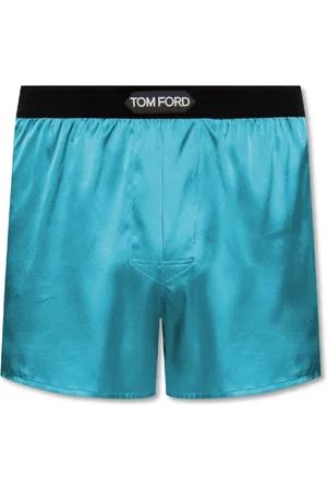 Tom Ford Heren, Ondergoed, Blauw, Maat: S Zijde