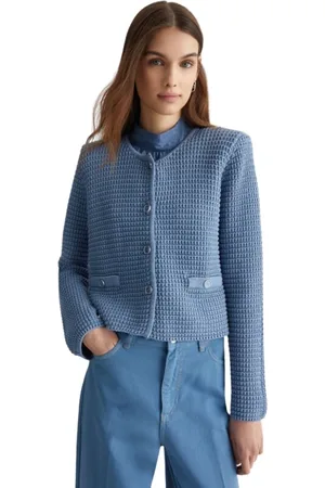Liu Jo Dames, Truien, Blauw, Maat: M