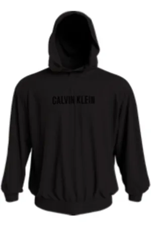 Calvin Klein Heren, Sweatshirts & Hoodies, Zwart, Maat: S