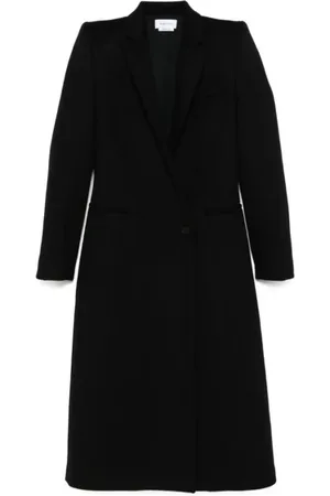 Alexander McQueen Dames, Mantels, Zwart, Maat: M