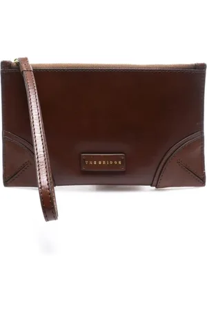 The Bridge Dames, Accessoires, Bruin, Maat: ONE Size Leer