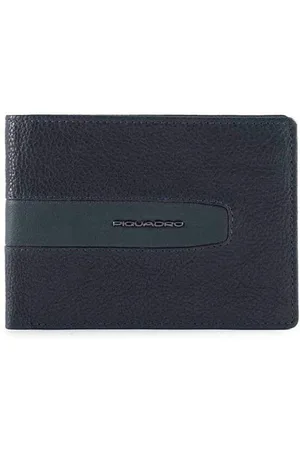 Piquadro Heren, Accessoires, Blauw, Maat: ONE Size Leer