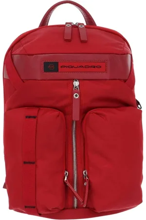 Piquadro Dames, Tassen, Rood, Maat: ONE Size Nylon