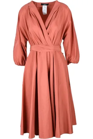 Max Mara Dames, Jurken, Roze, Maat: S Katoen