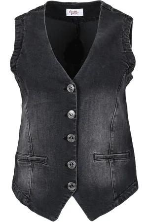 DNM Dames, Jassen, Zwart, Maat: S Denim