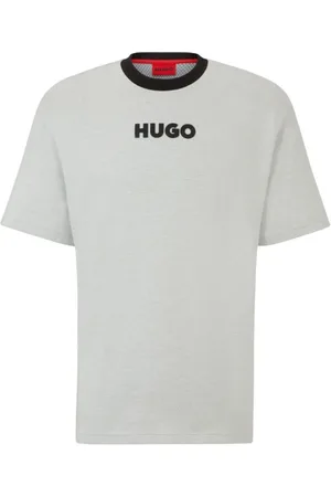 HUGO BOSS Heren, Tops, Grijs, Maat: XS