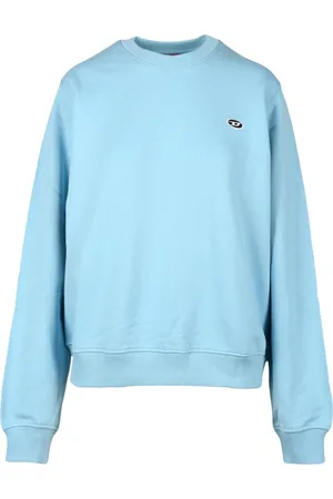 Diesel Dames, Sweatshirts & Hoodies, Blauw, Maat: L Katoen