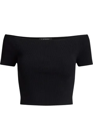 Ralph Lauren Dames, Blouses & Shirts, Zwart, Maat: S Katoen