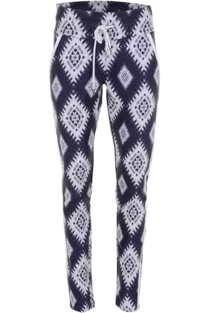zizo Dames, Broeken, Blauw, Maat: XS