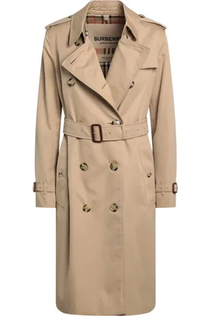 Burberry Dames, Mantels, Geel, Maat: M
