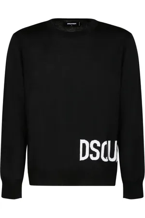 Dsquared2 Heren, Truien, Zwart, Maat: XL Wol