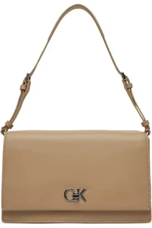 Calvin Klein Dames, Tassen, , Maat: ONE Size Leer