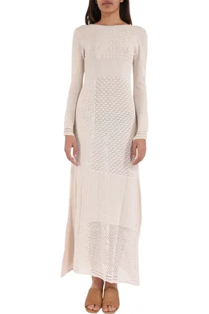 AKEP Dames, Jurken, Wit, Maat: S Viscose