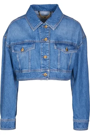 Elisabetta Franchi Dames, Jassen, Blauw, Maat: M Denim