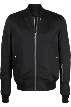 Rick Owens Heren, Jassen, Zwart, Maat: M Katoen