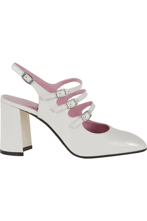 Carel Dames, Schoenen, Wit, Maat: 40 EU Leer