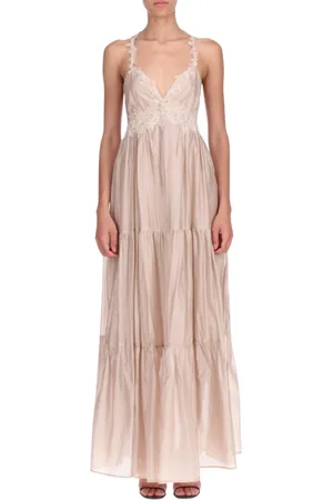 ERMANNO SCERVINO Dames, Jurken, Roze, Maat: M Poliester