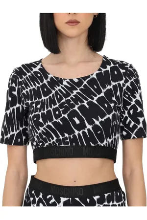 Moschino Dames, Tops, Zwart, Maat: M