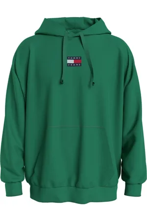 Tommy Hilfiger Heren, Sweatshirts & Hoodies, Groen, Maat: L Katoen