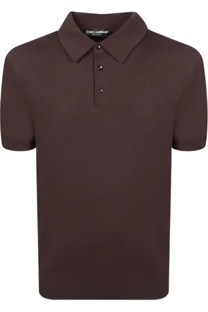Dolce & Gabbana Heren, Tops, Bruin, Maat: M Katoen