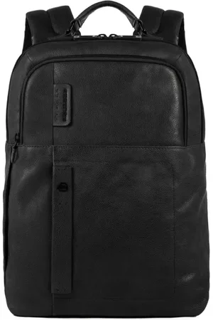 Piquadro Heren, Tassen, Zwart, Maat: ONE Size Leer