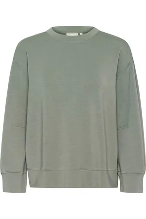 INWEAR Dames, Sweatshirts & Hoodies, Groen, Maat: L Modal