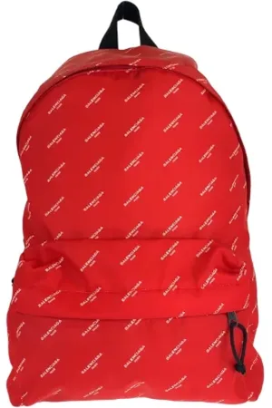 Balenciaga Heren, Pre-owned, Rood, Maat: ONE Size