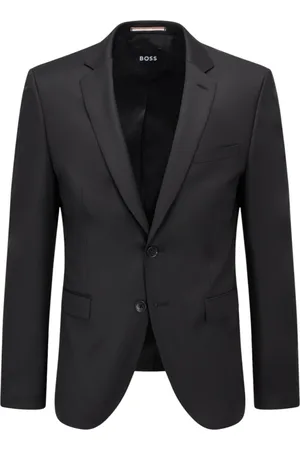 HUGO BOSS Heren, Pakken, Zwart, Maat: M Wol