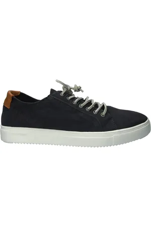 Blackstone Heren, Schoenen, Blauw, Maat: 40 EU Leer