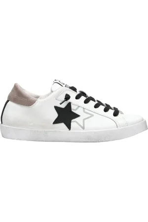 2STAR Heren, Schoenen, Wit, Maat: 40 EU Leer