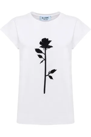 Blugirl Dames, Tops, Wit, Maat: XS Katoen