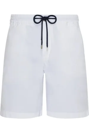 Vilebrequin Heren, Korte broeken, Wit, Maat: W36 Gabardine