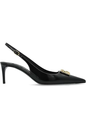 Dolce & Gabbana Dames, Schoenen, Zwart, Maat: 38 EU Leer