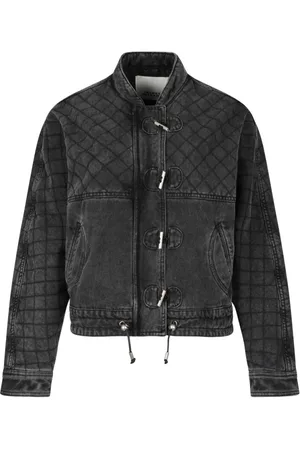Isabel Marant Dames, Jassen, Grijs, Maat: M Katoen