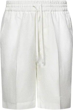 BRIONI Heren, Korte broeken, Wit, Maat: XL Zijde