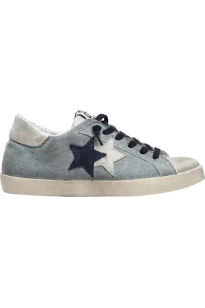 2STAR Heren, Schoenen, Blauw, Maat: 44 EU Katoen