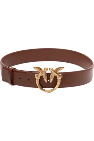 Pinko Dames, Accessoires, Bruin, Maat: XS Leer