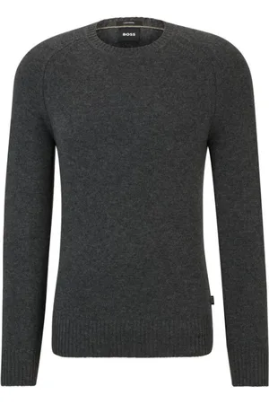 HUGO BOSS Heren, Truien, Grijs, Maat: XL