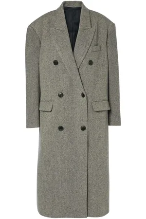 Isabel Marant Dames, Mantels, Grijs, Maat: M