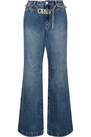 Michael Kors Dames, Jeans, Blauw, Maat: M Denim
