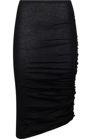 Isabel Marant Dames, Rokken, Zwart, Maat: XS Wol