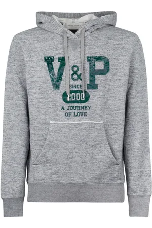Golden Goose Heren, Sweatshirts & Hoodies, Grijs, Maat: M Katoen